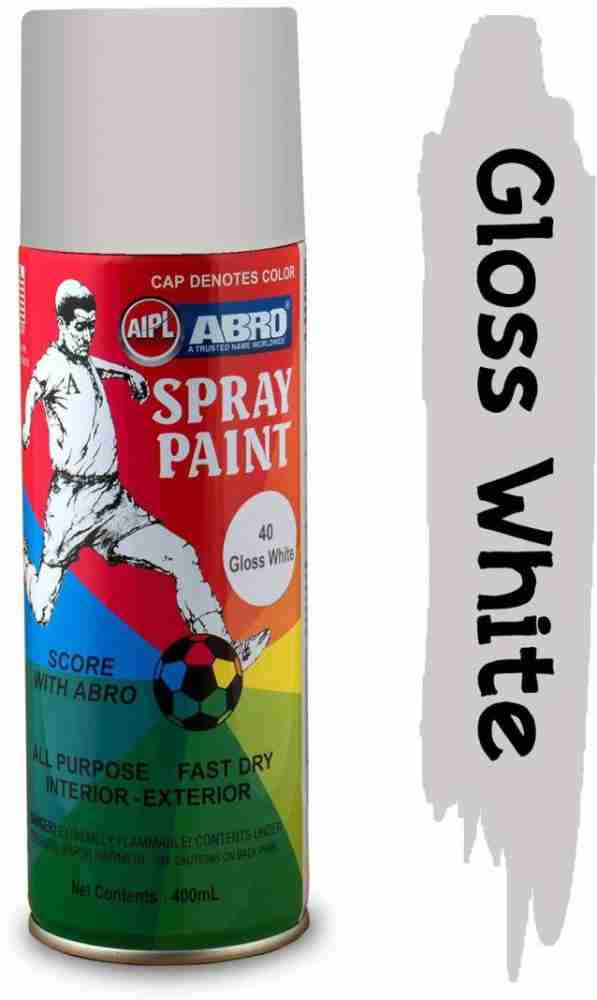 400 ml All Purpose Spray Paint For Wood Metal Plastic Matt & Gloss Finish  Interior Exterior Use