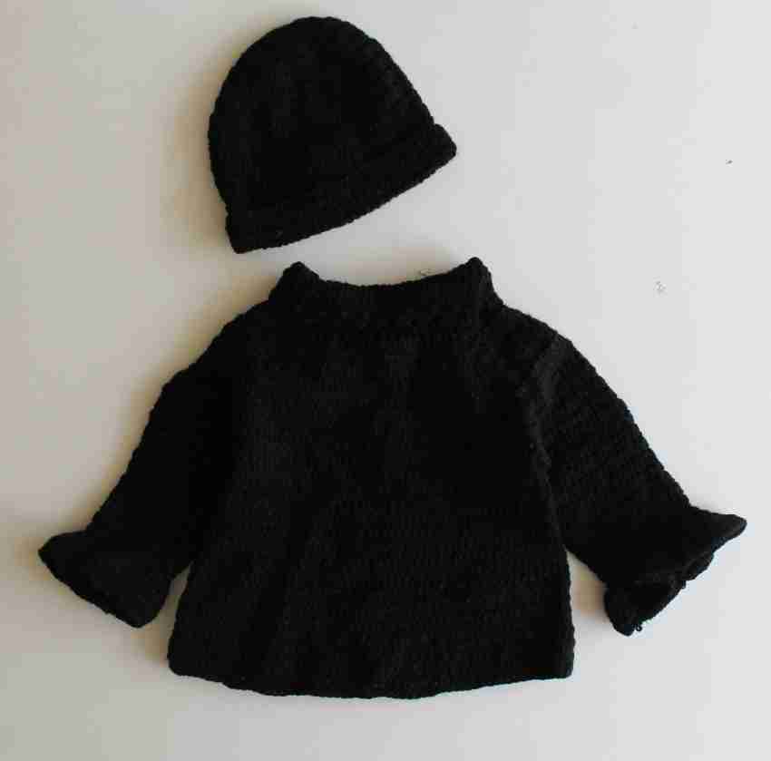 Black 2024 infant sweater