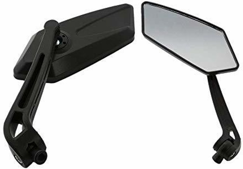 greygator Manual Rear View Mirror For Yamaha HM Hero Honda KTM Royal Enfield Yamaha Universal For Bike Suzuki Mahindra Appache RTR 160 Appache RTR 180 Avenger 220 DTS i CB Twister CB Shine