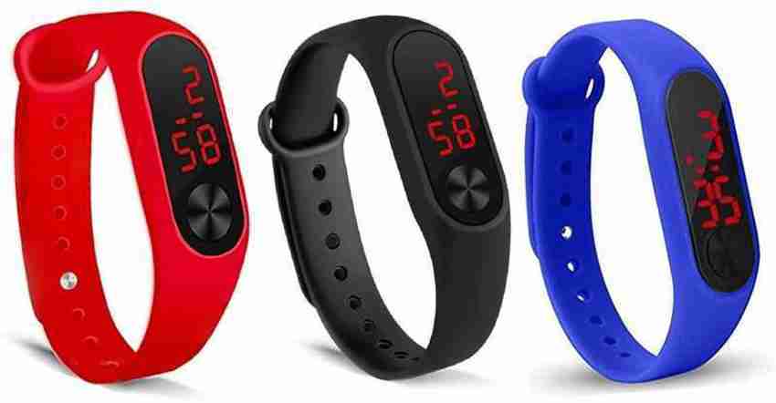 Led bracelet watch hotsell flipkart