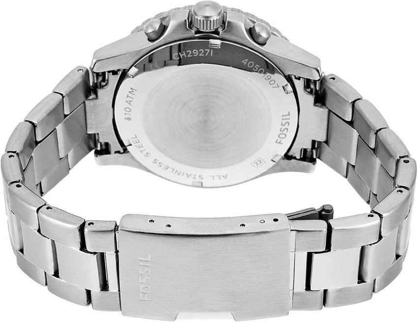 Fossil all stainless discount steel 10 atm precio