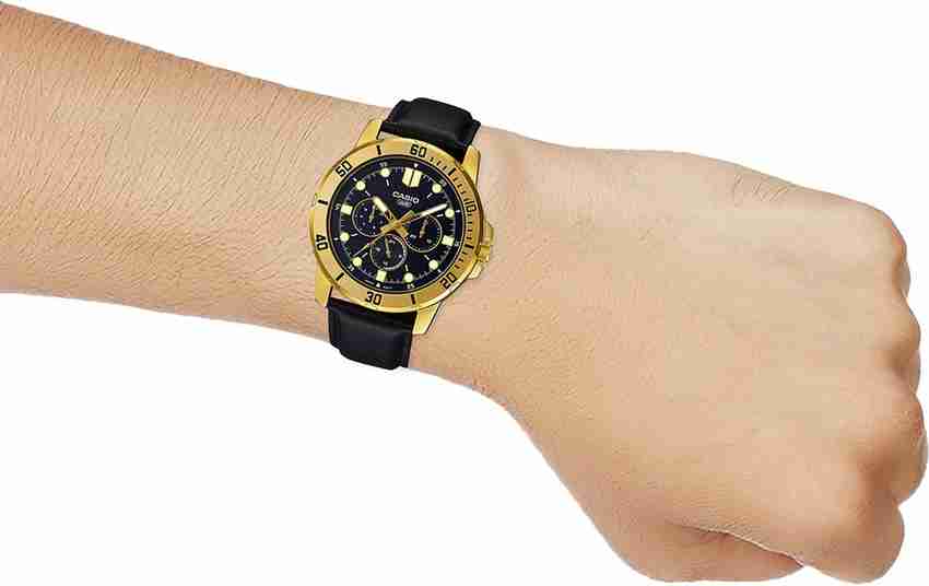 CASIO MTP-VD300GL-1EUDF Enticer Men Analog Watch - For Men - Buy CASIO  MTP-VD300GL-1EUDF Enticer Men Analog Watch - For Men A1858  (MTP-VD300GL-1EUDF) Online at Best Prices in India | Flipkart.com