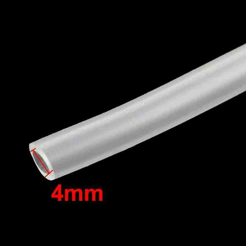 New Lon0167 4mm x 6mm Silicone Translucent Tube Water Air Pump Hose Pipe 2  Meters(4mm x 6mm Silikon - durchscheinender Schlauch - Wasser 
