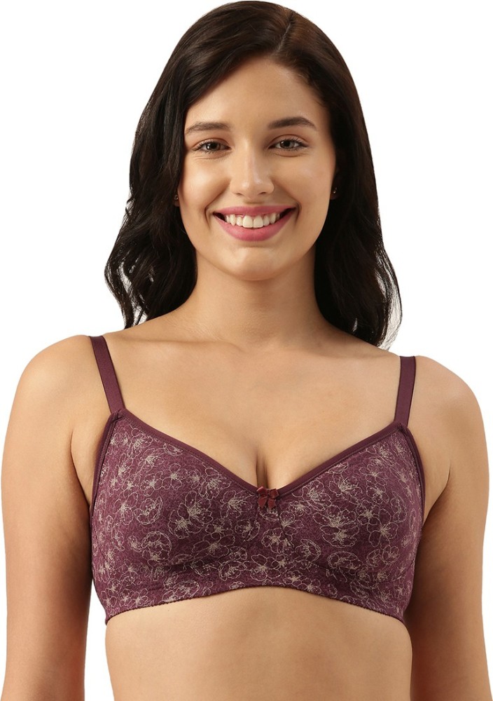 Enamor Side Support Non-Padded High Coverage Bra (Shadow, 41% OFF
