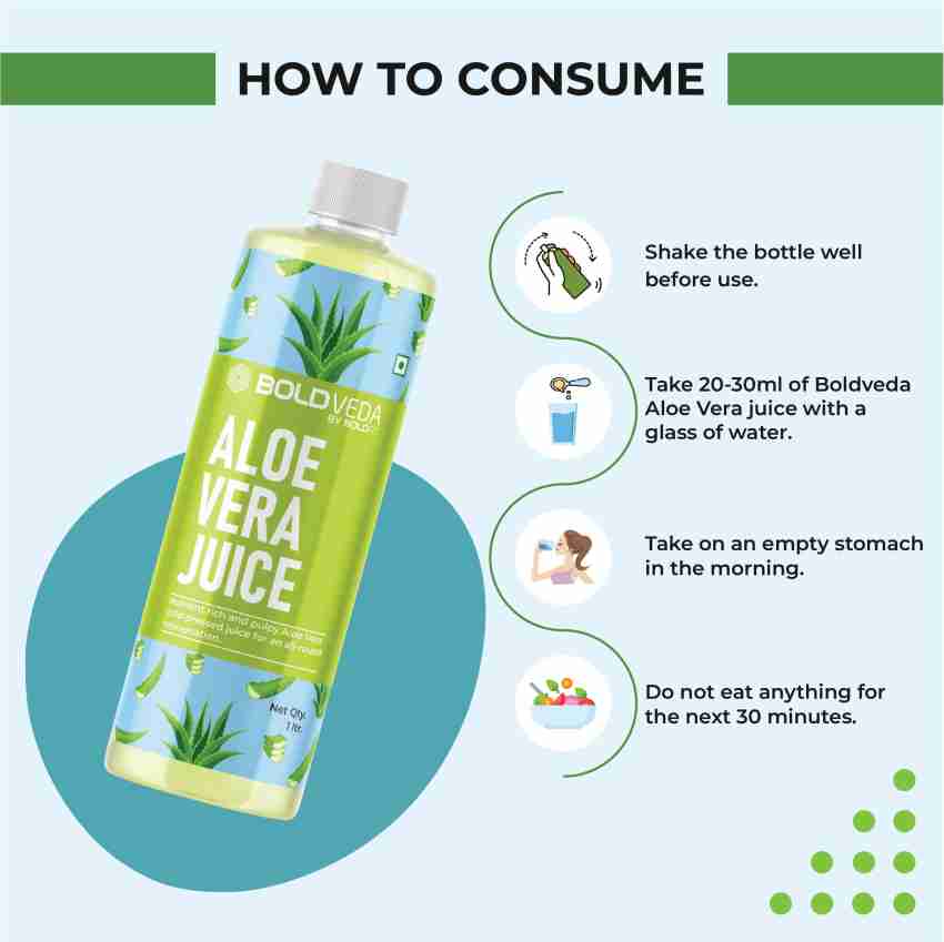 Aloe vera juice empty stomach best sale