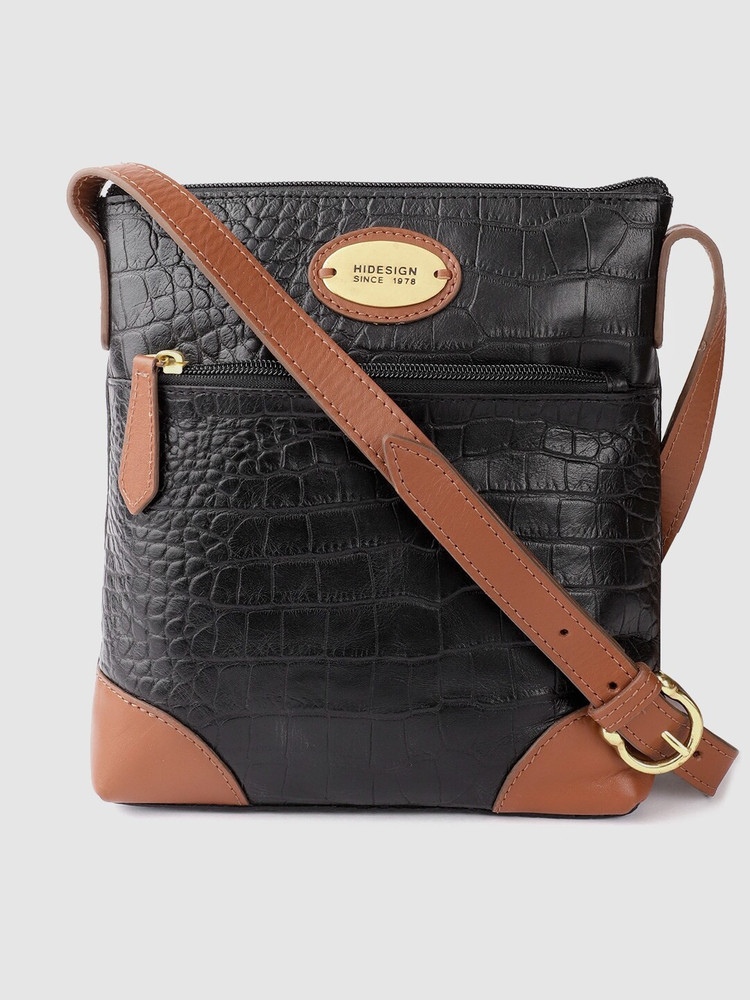 Hidesign leather sling bags clearance