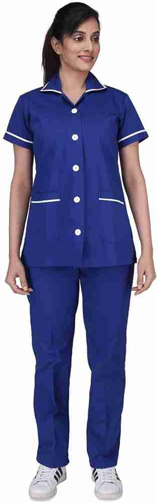 Unisex Blue Hospital Nurse Uniform at Rs 450/piece in Jaipur