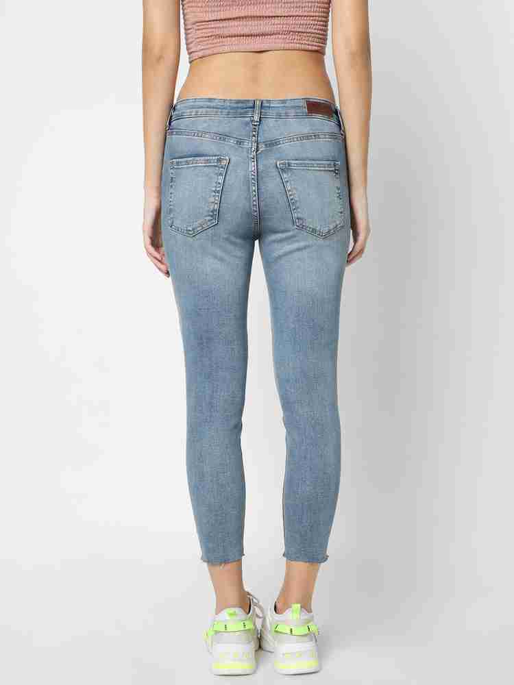 ONLY Skinny Women Blue Jeans Buy ONLY Skinny Women Blue Jeans