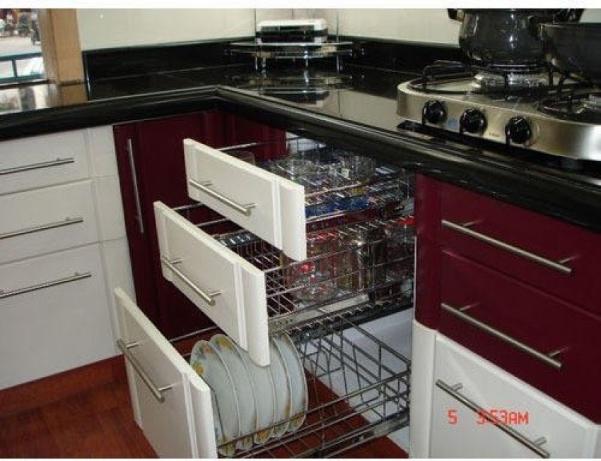 Modular kitchen deals inside racks