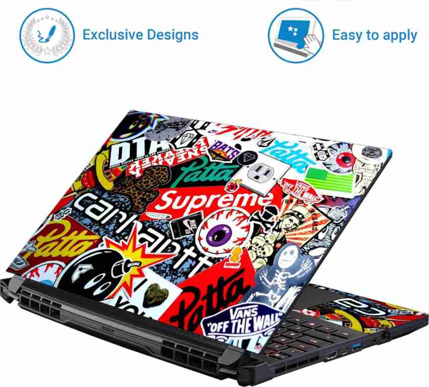 Supreme 2024 computer stickers