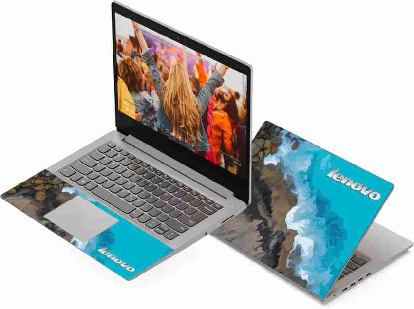 Anweshas Blue Sea Lenovo Logo Full Panel Laptop Skins Upto 15.6
