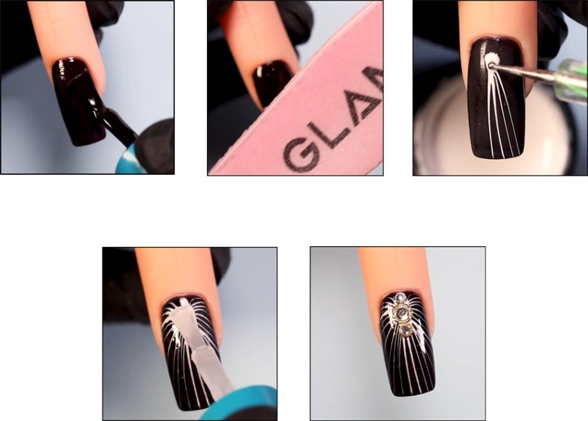 Creative Soak Off Gel Spider Tips For Manicure 5ml Elastic Liner For  January Flower Drawing And Color Painting From Caodou, $21.44 | DHgate.Com