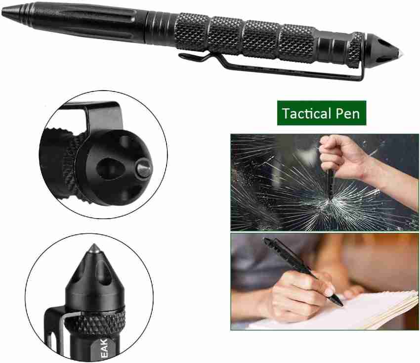 ERetailMart Professional Tactical Pen - Survival Multitool +