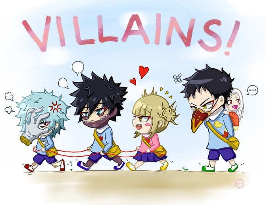 My Hero Academia Chibi 1920x1080