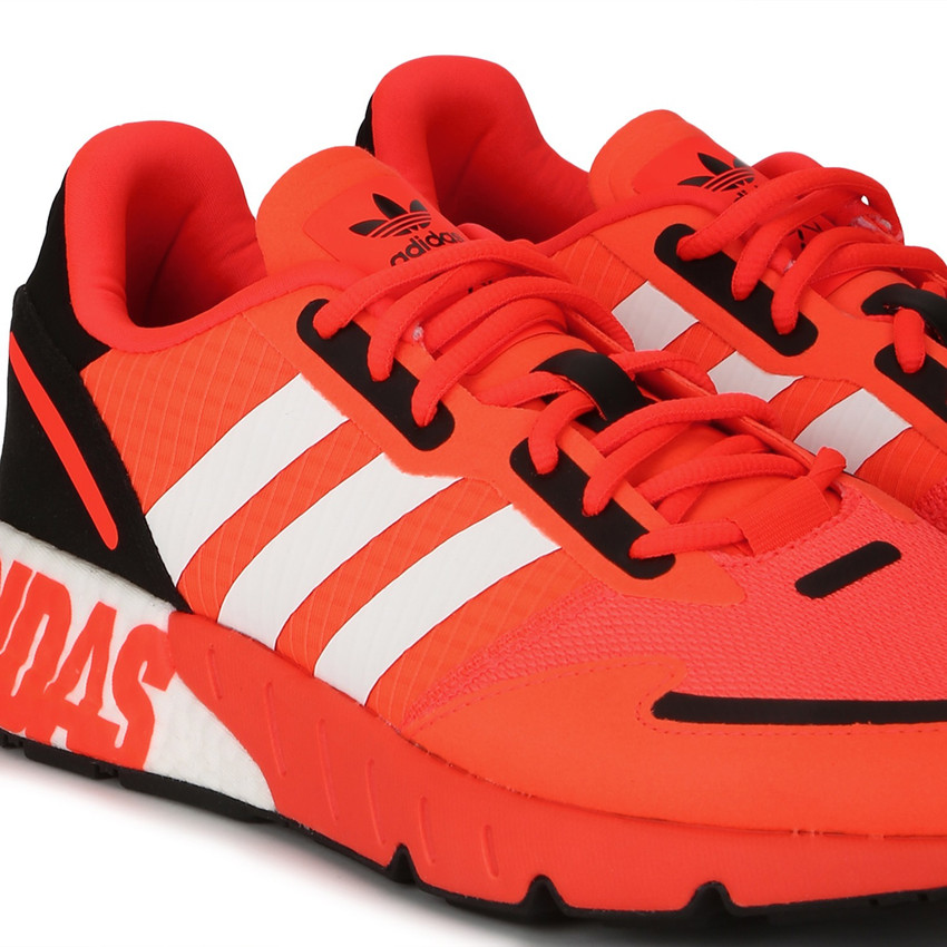 Adidas Originals ZX 1K BOOST 2.0 Shoes (Black & Orange) | , , | HNAK