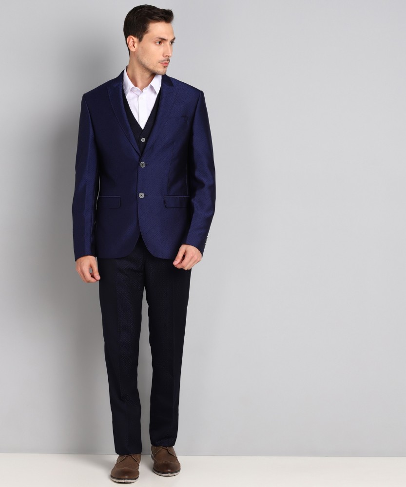 Navy Blue Suit - Buy Navy Blue Suit online at Best Prices in India