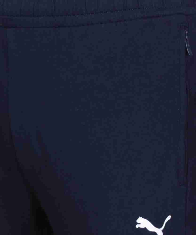 PUMA Zippered Jersey Sweatpants Solid Men Blue Track Pants - Buy PUMA  Zippered Jersey Sweatpants Solid Men Blue Track Pants Online at Best Prices  in India