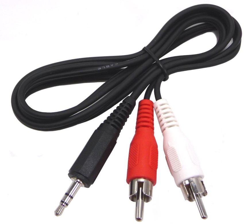 Premium 3.5mm to 3 RCA Video Audio Adapter Cable For Camcorder Mini DVR
