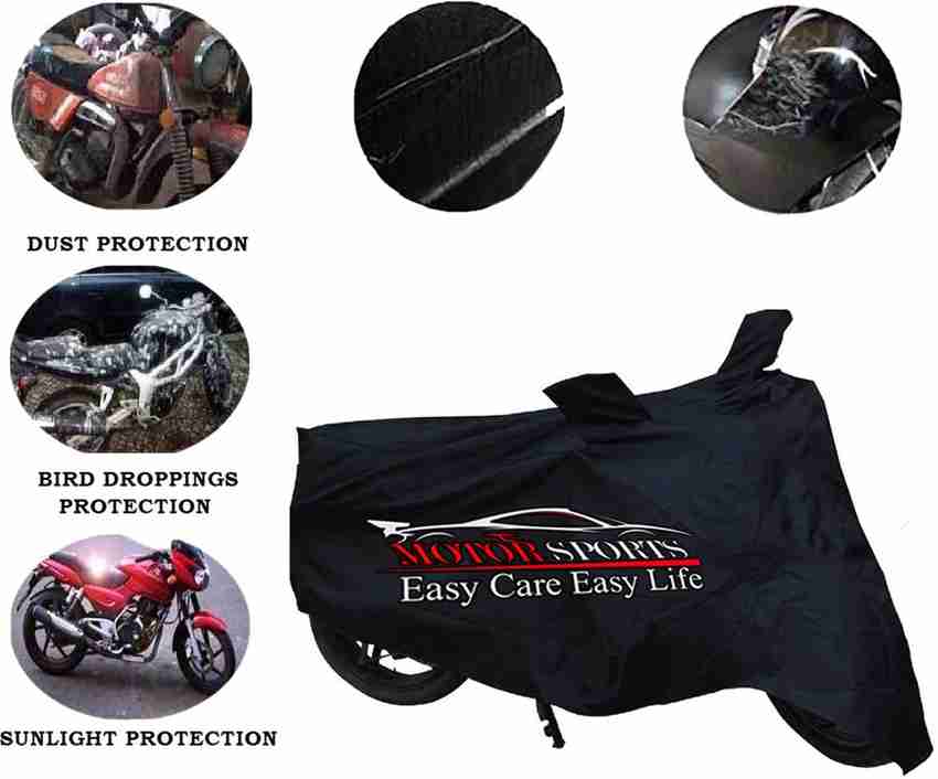 MotorSports Two Wheeler Cover for Bajaj Price in India Buy MotorSports Two Wheeler Cover for Bajaj online at Flipkart