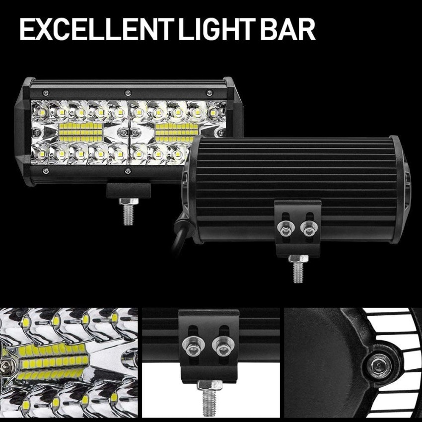 LED Work Light Ultra-thin Single Row LED Light Bar Suitable For Off-road  4x4 Car SUV Trucks Tractor Boat Fog Lights 12V/24V Spot Flood Light Bar