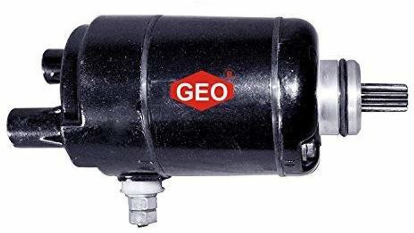 GEO Self Starter Motor Assembly for Motorcycle Scooters Bajaj