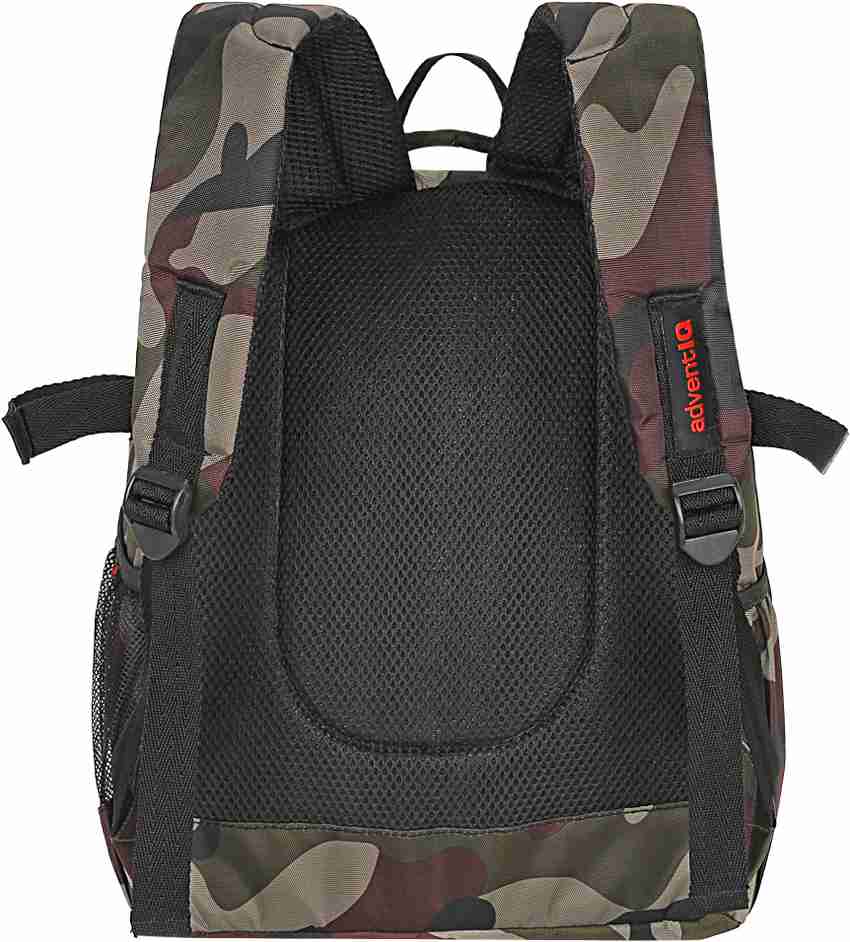 Camouflage camera backpack top