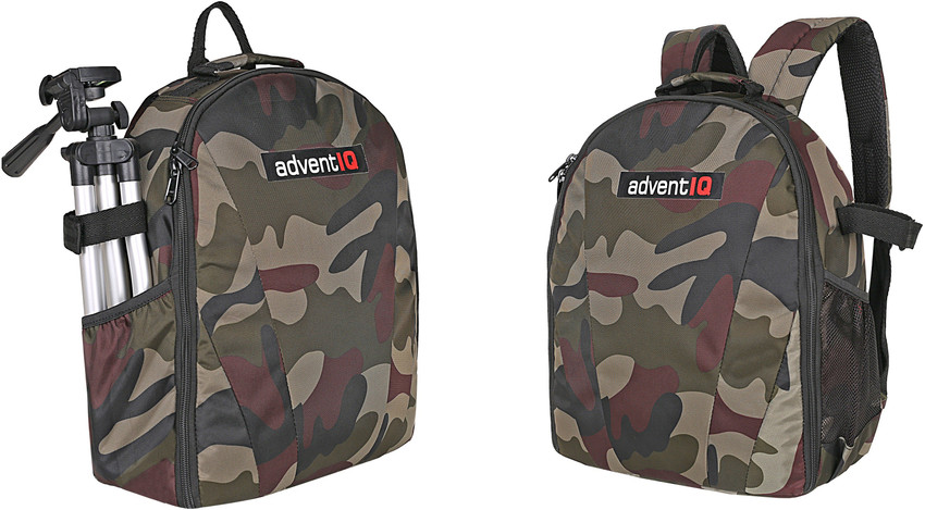Camouflage camera top backpack