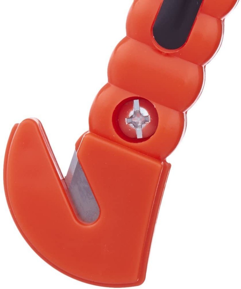 Car Safety Hammer: Window Breaker , Seat Belt Cutter, Escape Tool (Small,  Orange) from Seat Belt Extender Pros 
