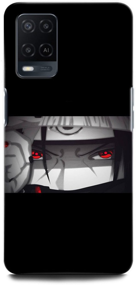 INTELLIZE Back Cover for OPPO A54 CPH2239 ITACHI UCHIHA, GIRL, ANIMATION,  ANIME, CARTOON - INTELLIZE 