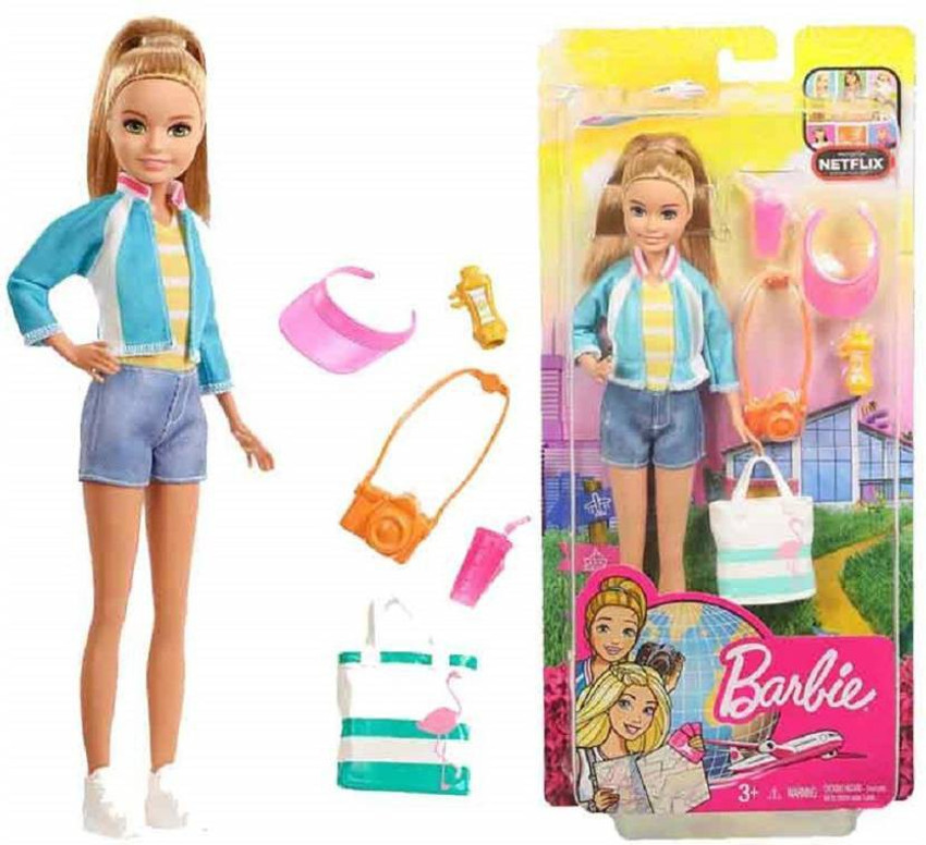 Barbie stacie travel doll online