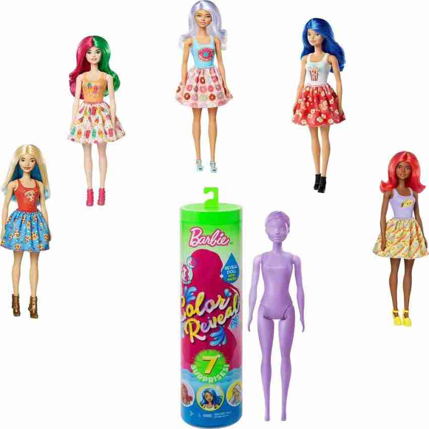 Barbie dolls of online color