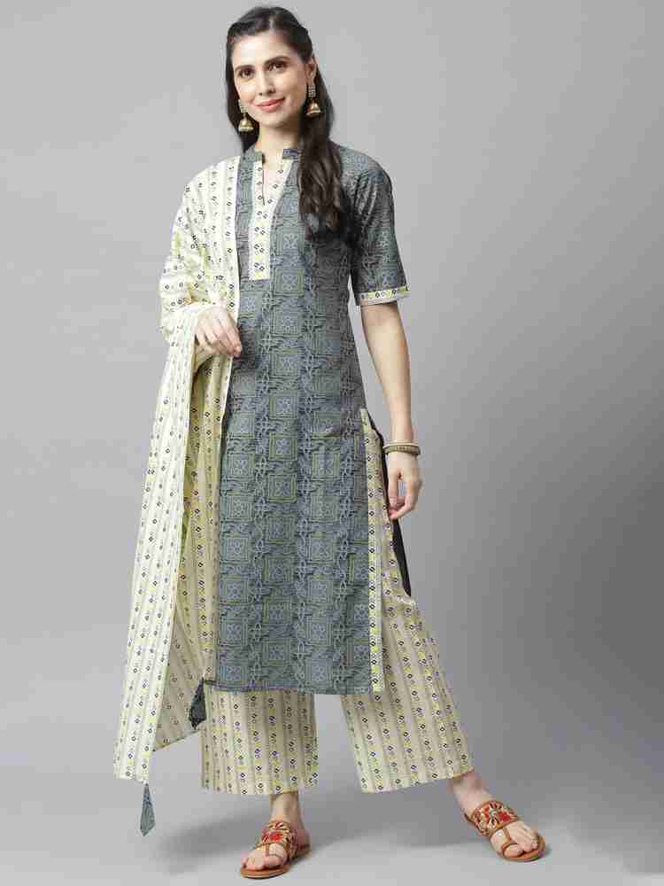 Buy METRO-FASHION Women Kurta Palazzo Set Online at Best