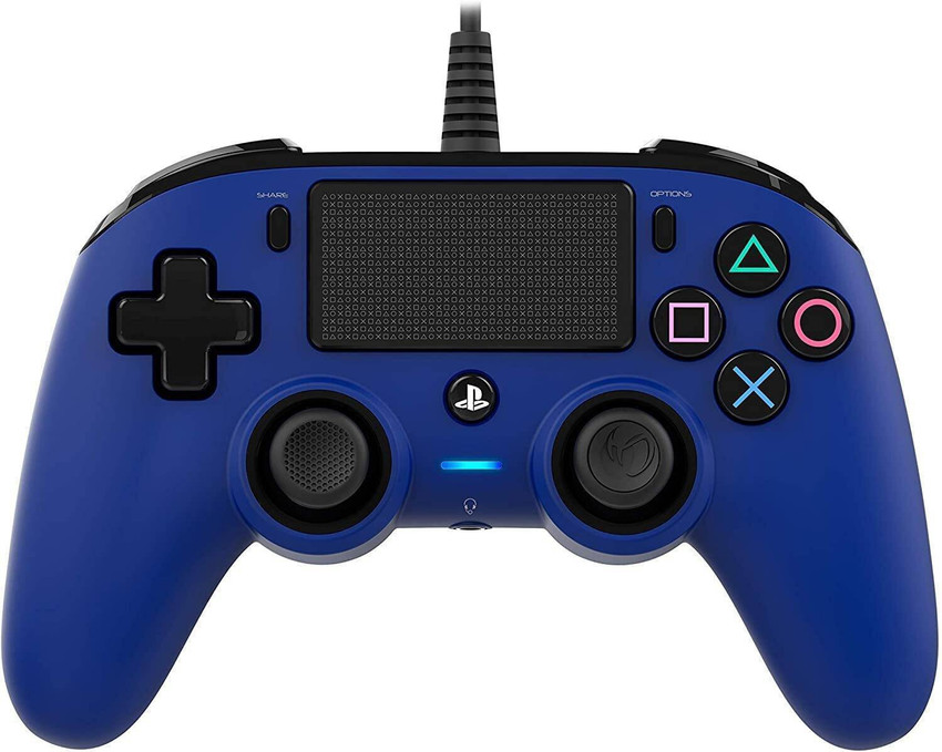 maxcom Nacon Wired Compact Controller for PlayStation 4 Blue USB Gamepad maxcom Flipkart