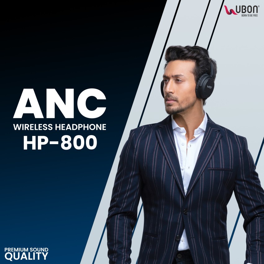 Ubon HP 800 Active Noise Cancelling Wireless ANC headphone