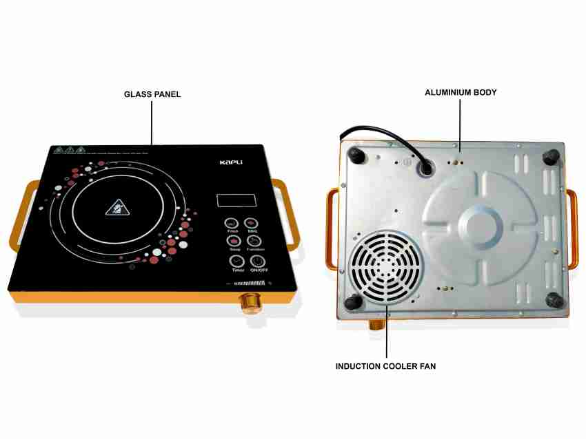 EZ Mall. Kapli Premium Infrared Cooktop 2000W (Suitable for all