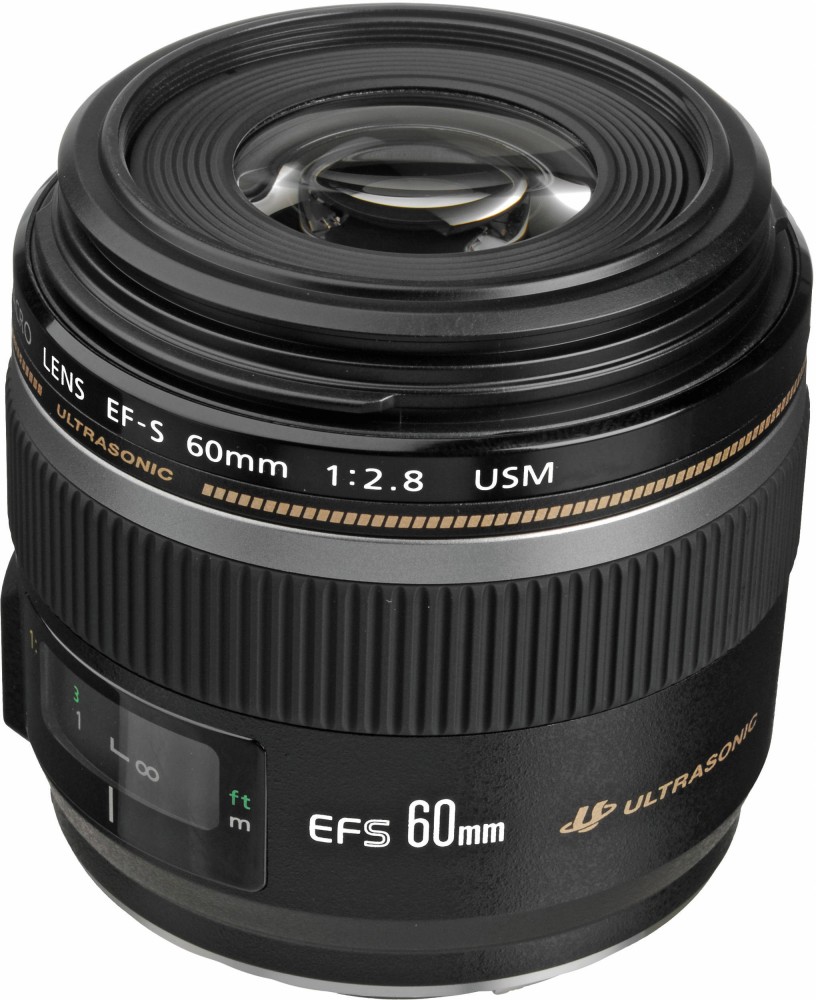 Canon EFS 60 mm f/2.8 Macro USM Macro Prime Lens - Canon