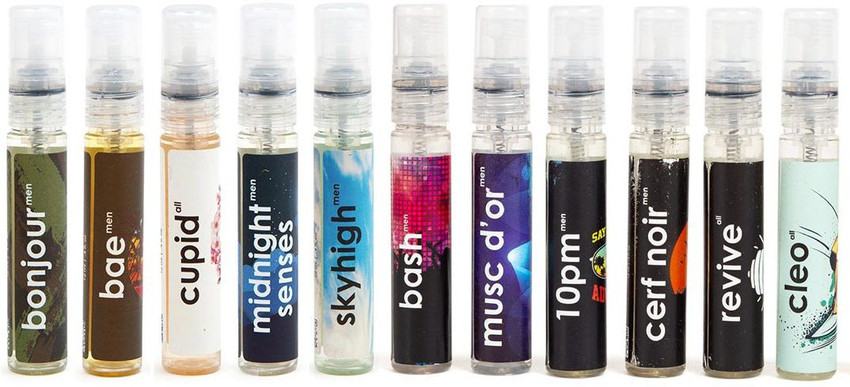 Buy Adiveda Natural Mini Perfume Set For Men Set Of 11 12ml Each