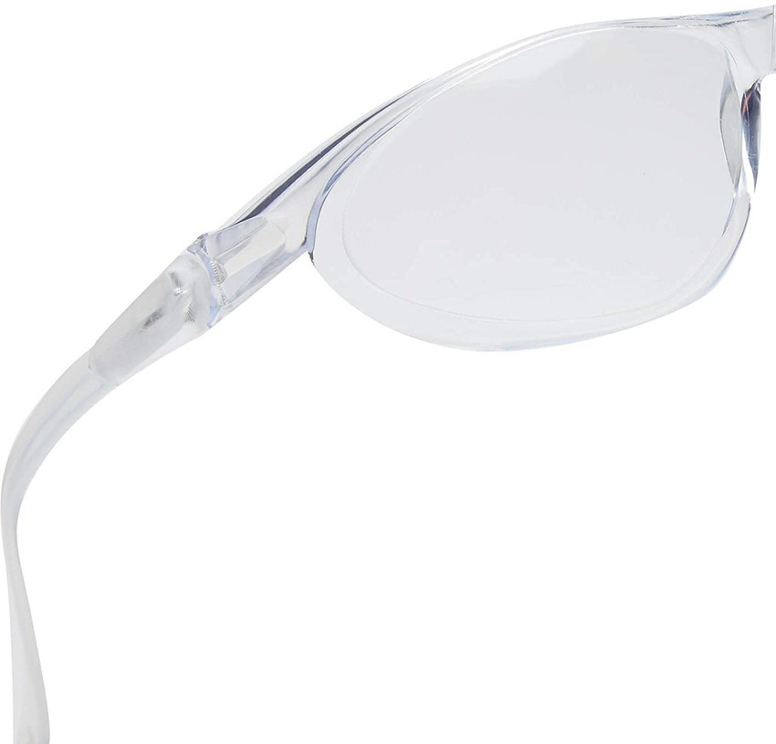 HBD SALES Eye Protection Safety White Glass Gogglas Anti duast Anti fog Riding Cycling Bike Driving Sunglasses Chemical Laboratory Eye Work Gogglas for Men Women Clear Polycarbonate Lens for Power Too...