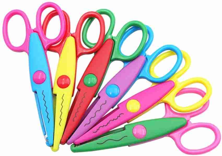 Childrens Pinking Scissor Zig Zag Cut Craft Scissors Kids Scissors Kids  Craft Decorative Border Paper Cutting 