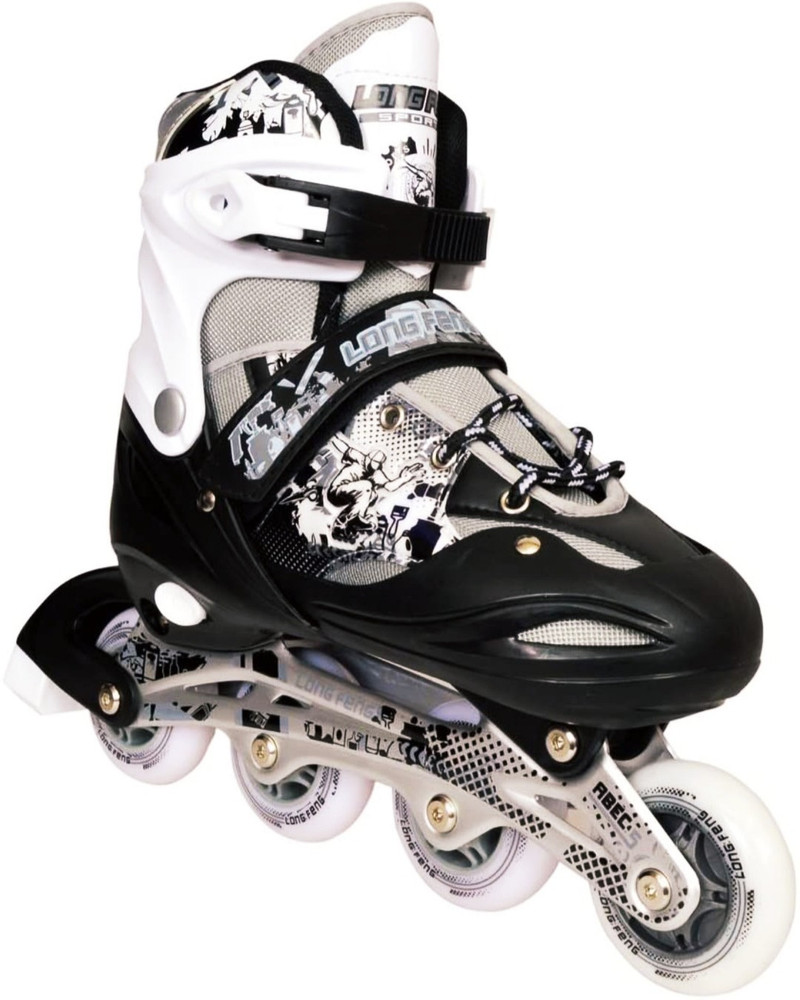Sterling 75MM INLINE BLACK In line Skates Size 4 6 MEDIUM Buy