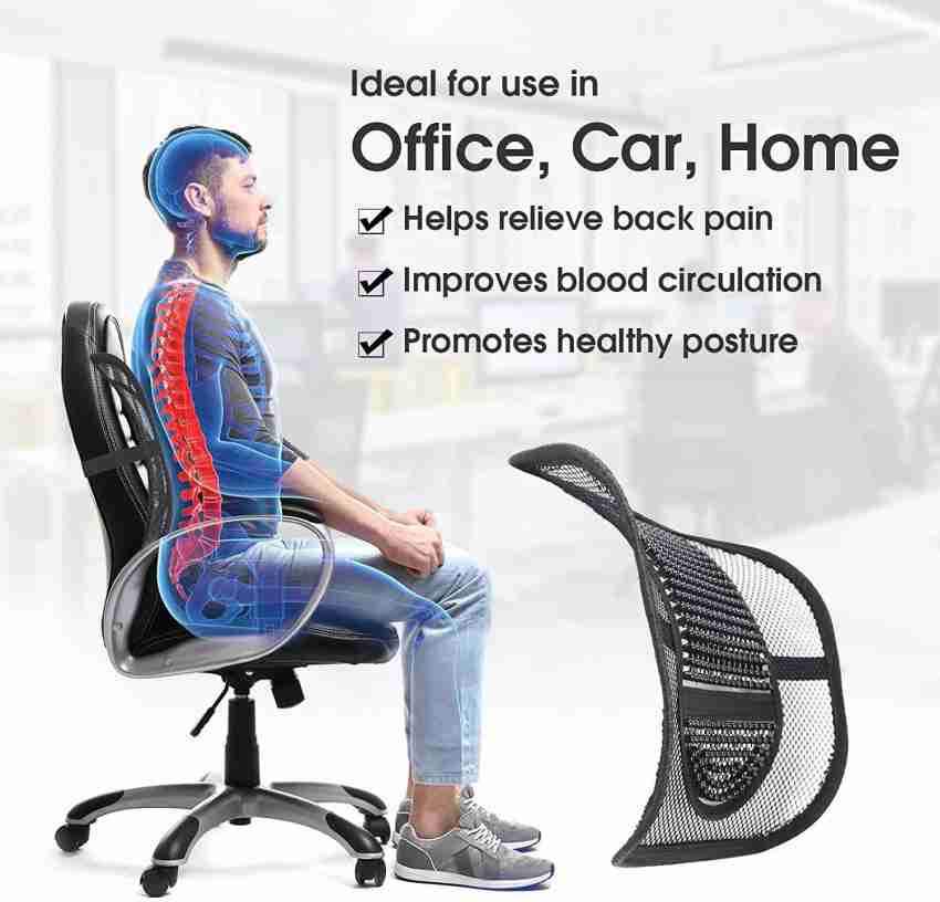 Car Back Pain Relief Lower Back Support for Chair Back Rest for Office Chair  Lumbar