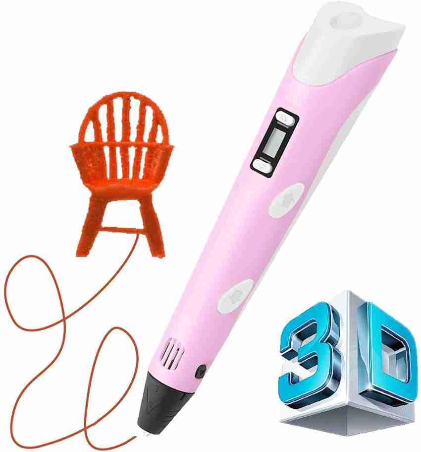 Magicwand® 3D Printing Pen with LCD Display &【3 Metre Each 3