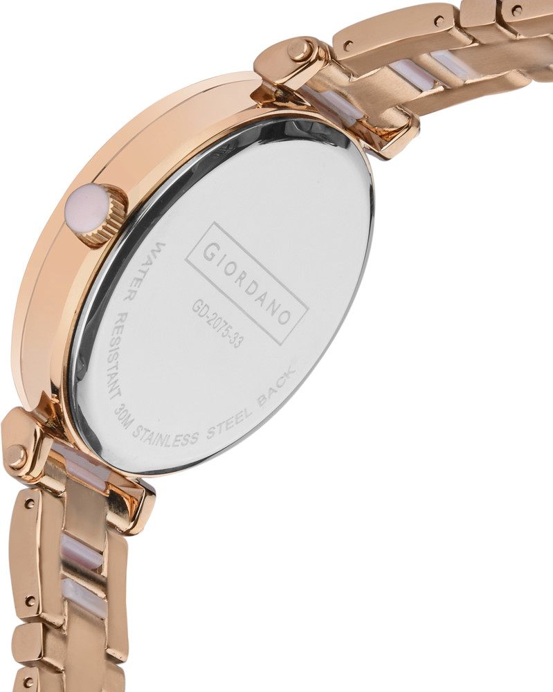 Giordano pink dial best sale watch