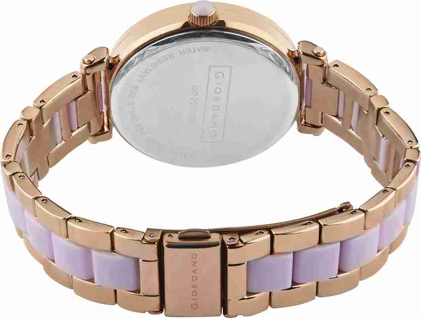 GIORDANO Women Pink Dial Multi functional Watch Analog Watch For