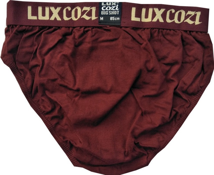 Lux Cozi 100% Cotton Boxers for Men, Multicolours (size-95 cm), Pack of 5