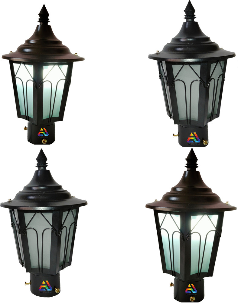 AXUTUM 520 pack of 4 Gate Light Outdoor Lamp Price in India Buy