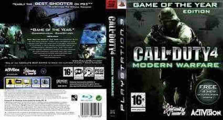  Call of Duty 4: Modern Warfare Game of the Year Edition - PC :  Video Games