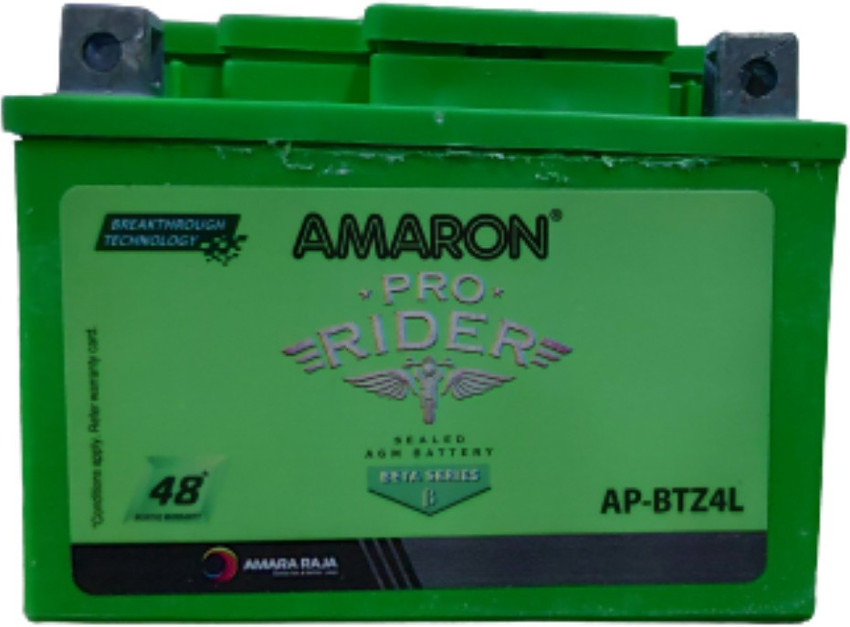 amaron pro rider 4ah battery price