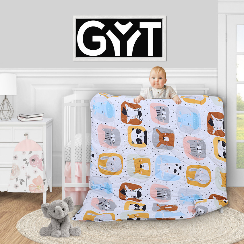 Crib comforter size online