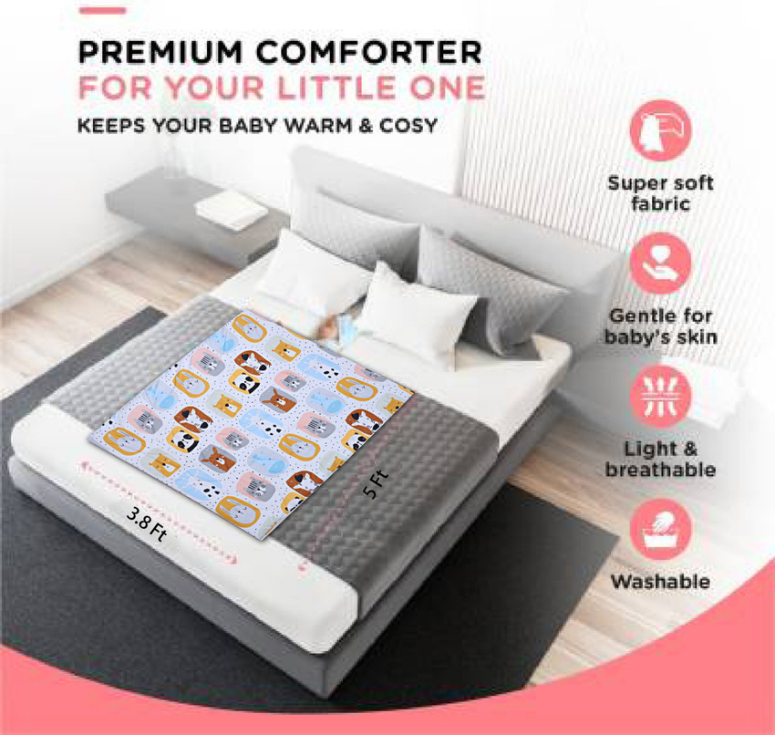 Crib comforter size best sale